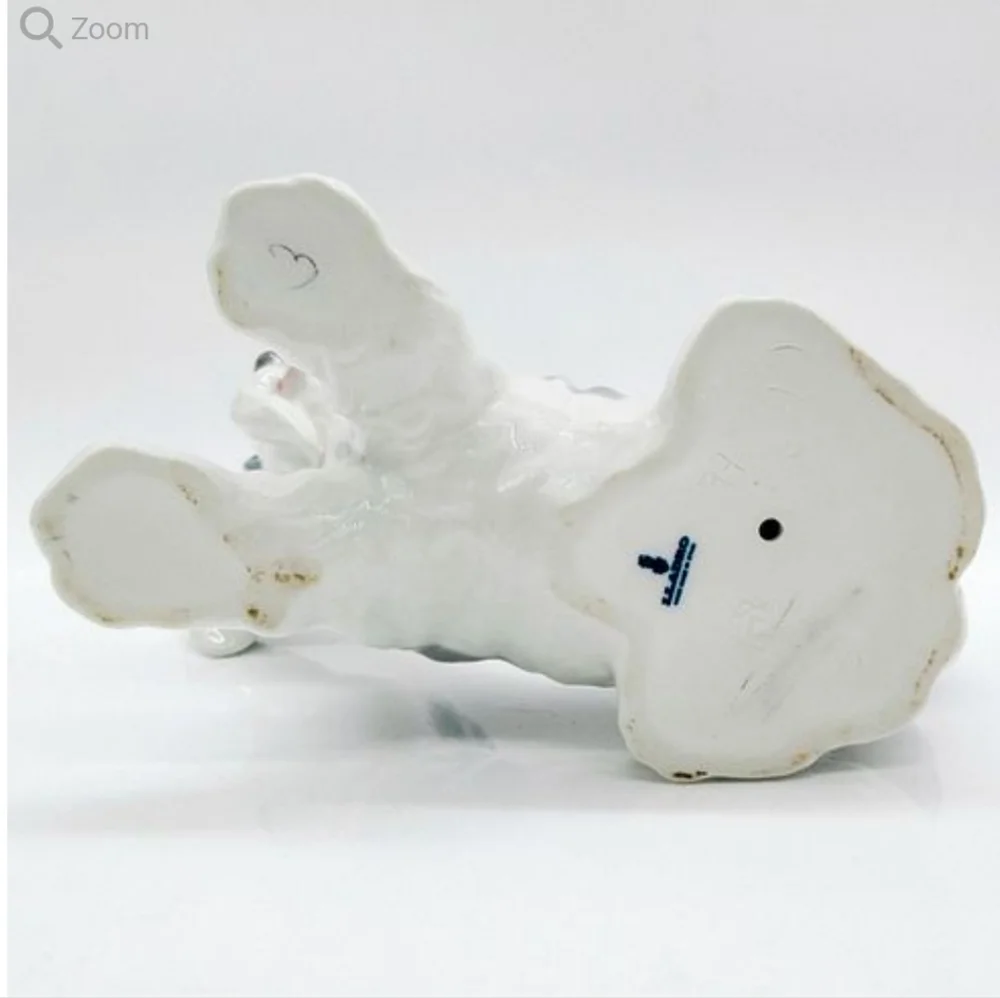 RARE VINTAGE Lladro Skye Terrier 🐶🐾 Porcelain Dog Figure #4643 - Picture 4 of 4